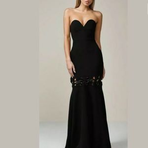 La Maison Talulah Black Gown Revolve